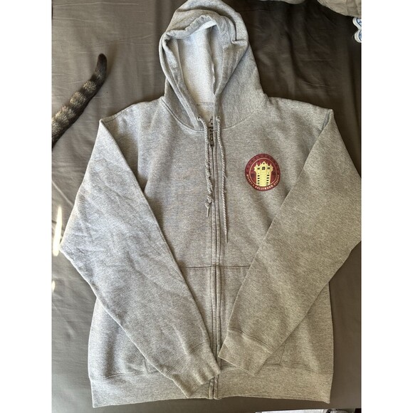 Disney World Hollywood Studios Park Hoodie Jacket Tower of Terror Grey Adult M - Picture 4 of 6